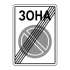 3.39 Конец зоны ограниченной стоянки