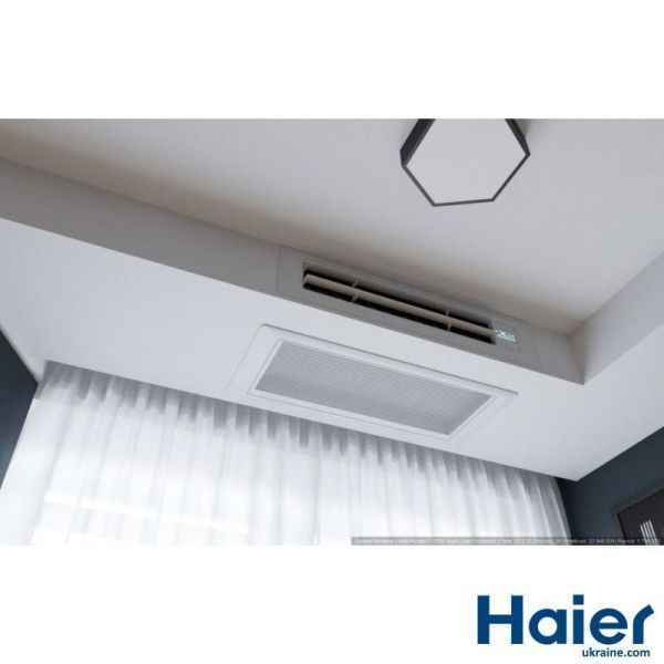 Внутрішній блок канального типу Haier Slim Duct AD35S2SS1FA(H) надтонкий низьконапірний 0-30 Pа