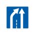 5.21.2 Конец дополнительной полосы движения