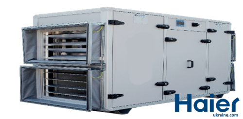 Зовнішній блок в якості ККБ Haier 1UH125P1ERK Контролер Haier AHU DX