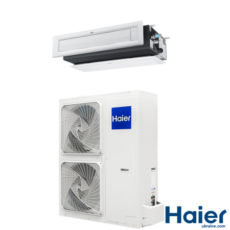 Канальний кондиціонер Haier Slim Duct AD71S2SS1FA/1U71S2SR2FA outdoor (Flexis) Без підігріву -15°С надтонкий низьконапірний 0-30 Pа